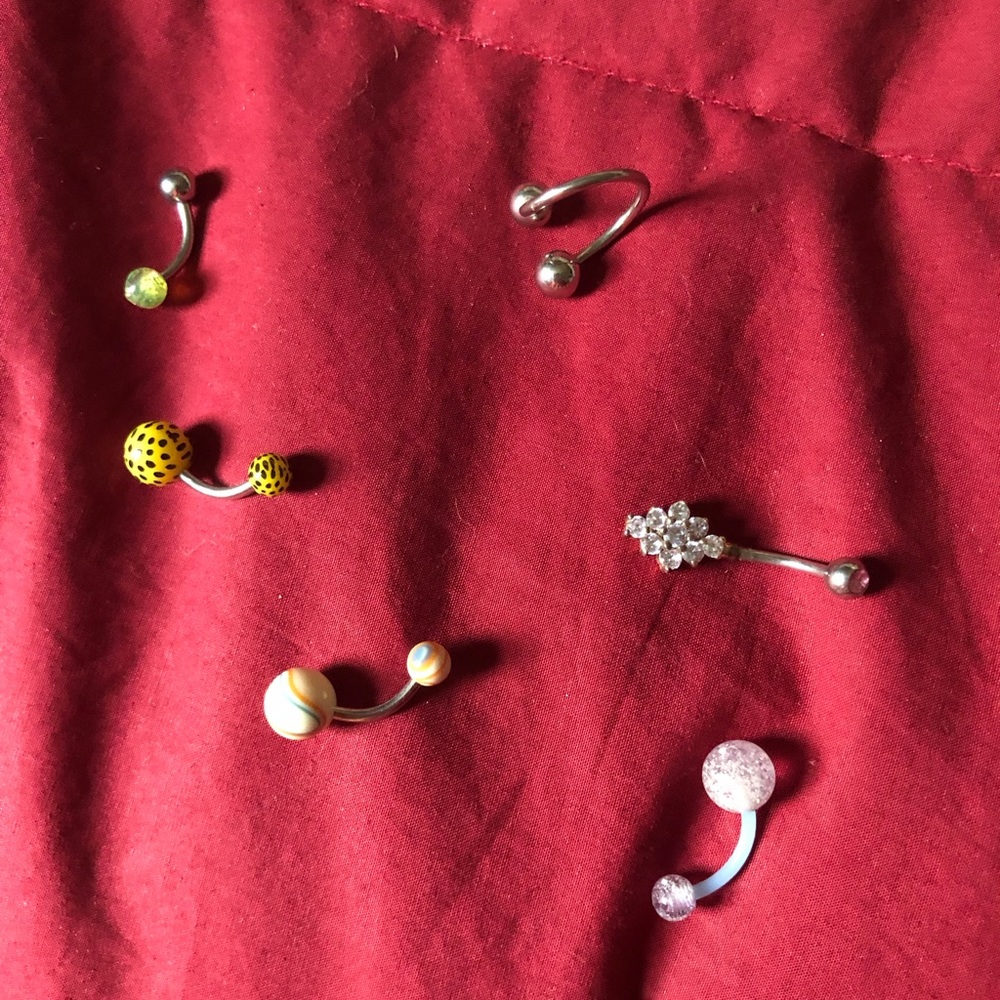 Y2K Belly Button Rings - Picture 4 of 4